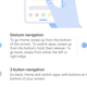 Android 10 options on a Pixel phone.